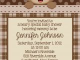 Teddy Bear Baby Shower Invites Teddy Bear Invitation Personalized Custom Teddy Bear