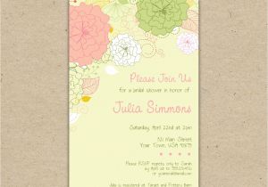 Template for Bridal Shower Invitations Free Wedding Shower Invitation Templates Weddingwoow Com