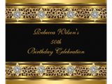 Template for Elegant Birthday Invitation Free Printable Elegant 50th Birthday Party Invitations