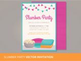 Template Invitation Party Vector Slumber Party Vector Invitation Download Free Vectors