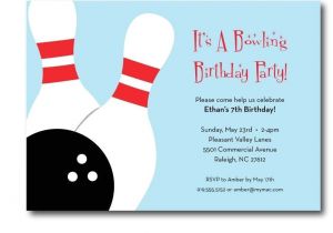 Ten Pin Bowling Party Invitation Template Bowling Invitations Templates Free Free Printable