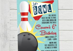 Ten Pin Bowling Party Invitation Template Ten Pin Bowling Invitations