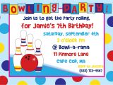 Ten Pin Bowling Party Invitations Birthday Party Invitations Free Templates – Gangcraft