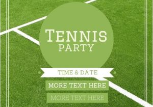 Tennis Birthday Party Invitations 10 Best Images About Tennis On Pinterest Rehearsal