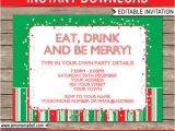 Text for Holiday Party Invitation Christmas Invitation Template Christmas Party Invitation