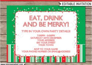 Text for Holiday Party Invitation Christmas Invitation Template Christmas Party Invitation