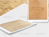 Textured Paper for Wedding Invitations Invitation Mockups Gfxtra Dondrup Com