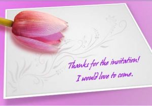 Thank You for Birthday Party Invitation Thank You for Inviting Me to Your Party Cimvitation