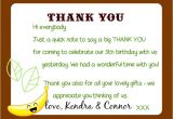 Thank You Letter for Invitation to Birthday Party Kandcturn5 5th Birthday Monkey Party Thank You Notes
