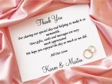 Thank You Message for Wedding Invitation Thank You Cards are just as Important as Your Wedding