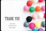 Thank You Party Invitation Template Free Thank You Party Customizable Invitation Card Templates