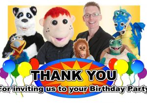 Thanks for Inviting Us to Your Party Party Entertainers Childrens Party Entertainment