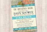 The Adventure Begins Baby Shower Invitations the Adventure Begins Shower Invitation Pure Design Graphics