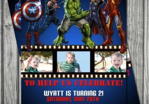 The Avengers Party Invitations 51 Best Avengers Invitations Images On Pinterest