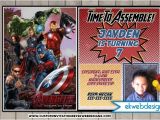 The Avengers Party Invitations the Avengers Birthday Invitations the Avengers Age Of Ultron