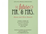 The Future Mr and Mrs Wedding Invitation Wedding Invitation Wording Wedding Invitation Wording Mr