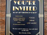 The Great Gatsby Party Invitation Gatsby Party Invites Gypsy soul