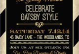 The Great Gatsby Party Invitation Printable Great Gatsby Invitation