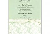 The Mint Wedding Invitations Embossed and Diecut Mint Wedding Invitations Paperstyle