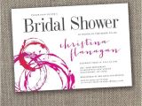 Themed Bridal Shower Invitation Wording Wine themed Bridal Shower Invitations Template Resume