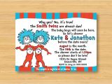 Thing One and Thing Two Baby Shower Invitations Unavailable Listing On Etsy