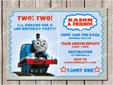Thomas and Friends Party Invitations Thomas Friends Kids Birthday Invitation Printable by