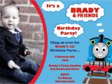 Thomas and Friends Party Invitations Thomas the Train and Friends Birthday Invitation by