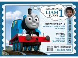 Thomas the Tank Engine Party Invitations 9 Train Birthday Invitations for Kid Free Printable