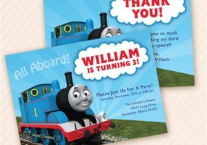 Thomas the Tank Engine Party Invitations Unavailable Listing On Etsy