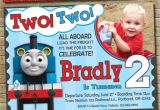 Thomas the Train Photo Birthday Invitations Chandeliers Pendant Lights