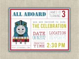 Thomas the Train Photo Birthday Invitations Thomas the Train Birthday Invitations Gangcraft Net