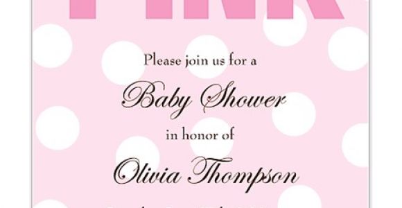 Tickled Pink Party Invitations Tickled Pink Invitation