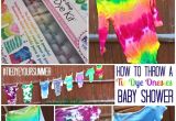 Tie Dye Baby Shower Invitations Summer Baby Shower with Tie Dye Esies Juggling Act Mama