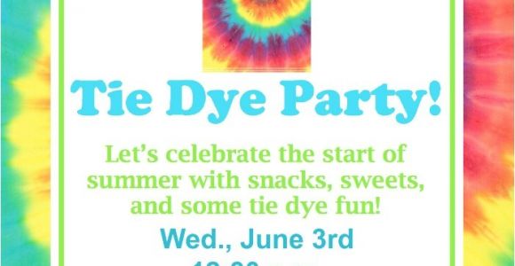 Tie Dye Party Invitations Printable Tie Dye Party Fundiy Show Off Diy Decorating and Home