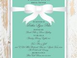 Tiffany and Co Bridal Shower Invitations Items Similar to Tiffany & Co Bridal Shower