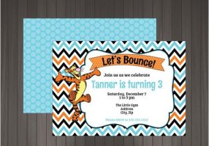 Tigger 1st Birthday Invitations Pinterest Discover and Save Creative Ideas