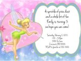 Tinkerbell Birthday Invitation Template Tinkerbell Printable Invitation Free