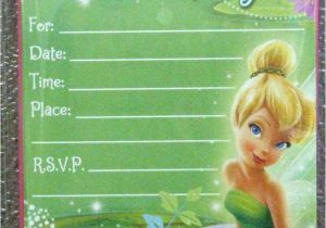 Tinkerbell Invitation Cards for Birthdays Tinkerbell Free Invitation