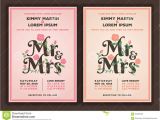 Titles for Wedding Invitations Mr and Mrs Title with Flower Wedding Invitations Template