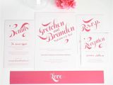 Titles for Wedding Invitations Pink Wedding Invitations with Large Names Wedding