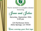 Toga Party Invitations Wording Laurel Leaf Invitation Pick Colors Customized for Your