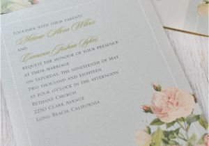 Together with their Parents Wedding Invitation How to Word Your Wedding Invitations Couple Parents
