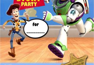 Toy Story Birthday Invitation Template Free Kids Party Invitations toy Story Party Invitation