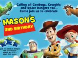 Toy Story Birthday Invitation Template Mrs Invites On Etsy