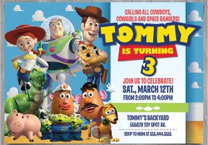 Toy Story Birthday Invitation Template toy Story Invitation toy Story Invite Disney Pixar toy