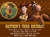 Toy Story Customized Birthday Invitations Custom Photo Invitations toy Story Birthday Invitation You