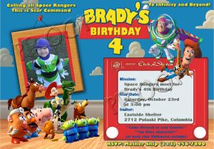 Toy Story Customized Birthday Invitations Free Personalized toy Story Birthday Invitations Template