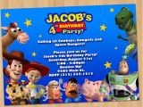 Toy Story Customized Birthday Invitations toy Story Invitation toy Story Invite Custom Personalized