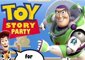 Toy Story Photo Birthday Party Invitations toy Story Birthday Invitations Templates Free