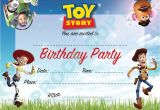 Toy Story Photo Birthday Party Invitations toy Story Buzz Woody Kids Children Birthday Party